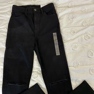 Black American Eagle jeggings